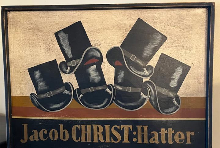 Jacob Christ: Hatter Art Print