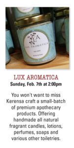 Lux Aromatica handmade aromatherapy candles.
